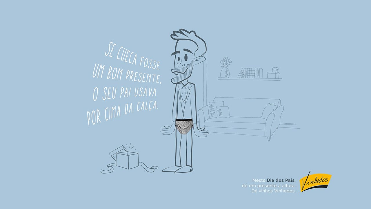 Presente a altura para seu pai