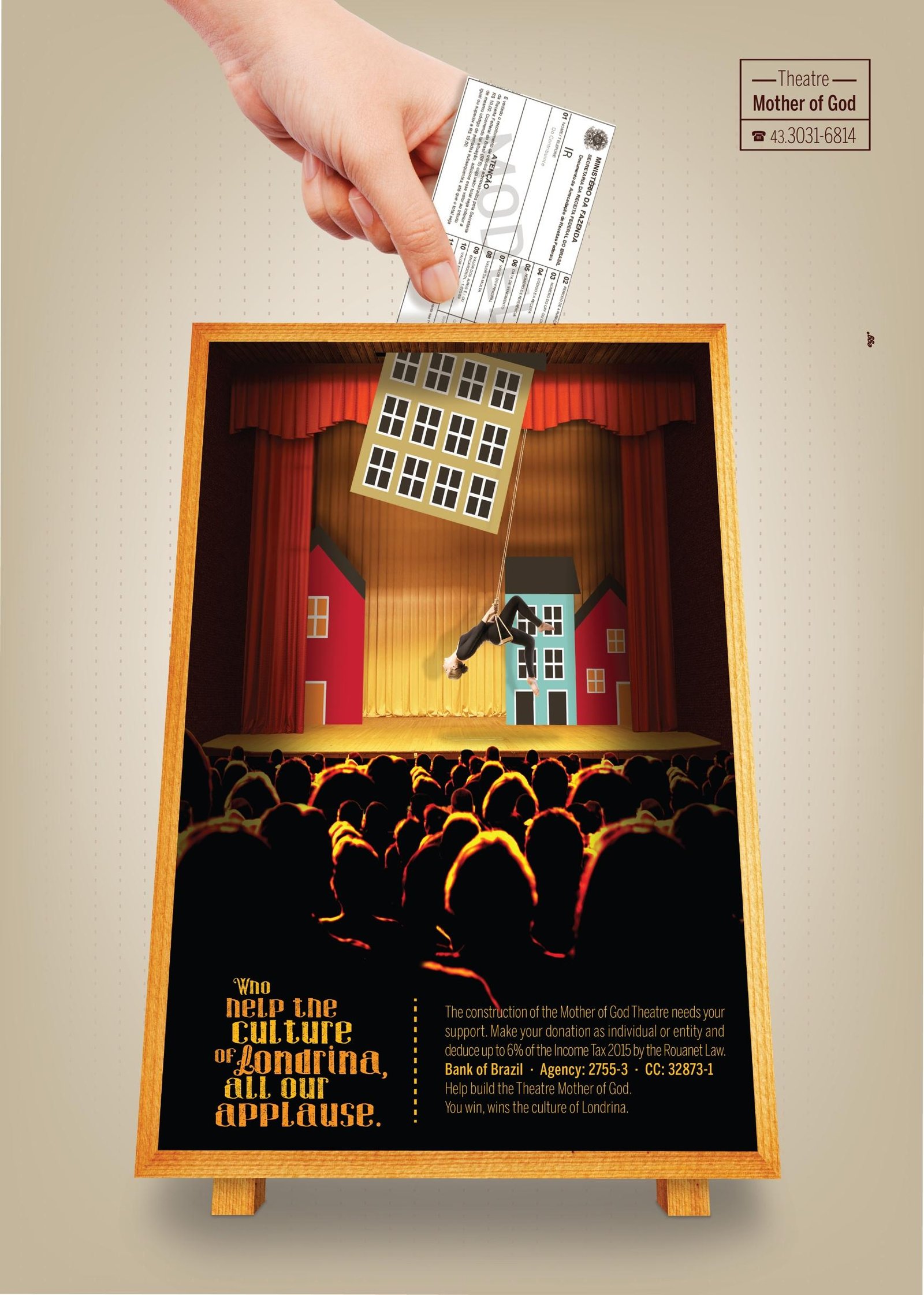 Ajude o Teatro Mãe de Deus
