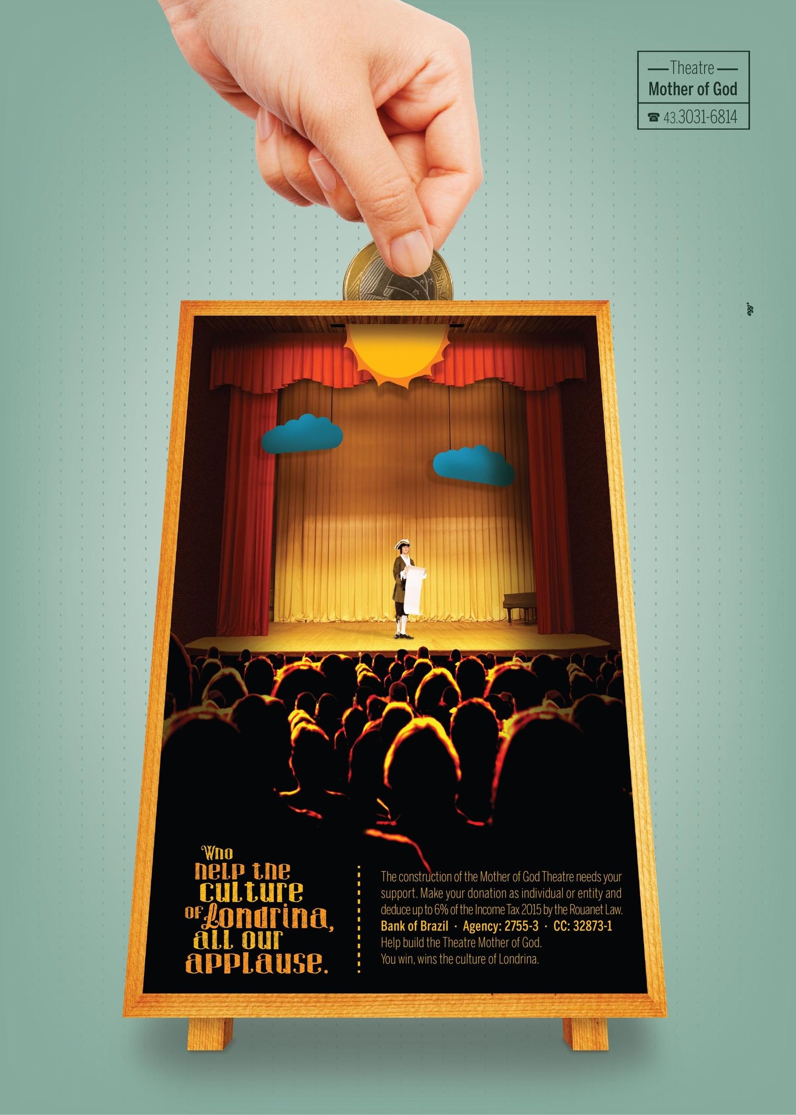 Ajude o Teatro Mãe de Deus