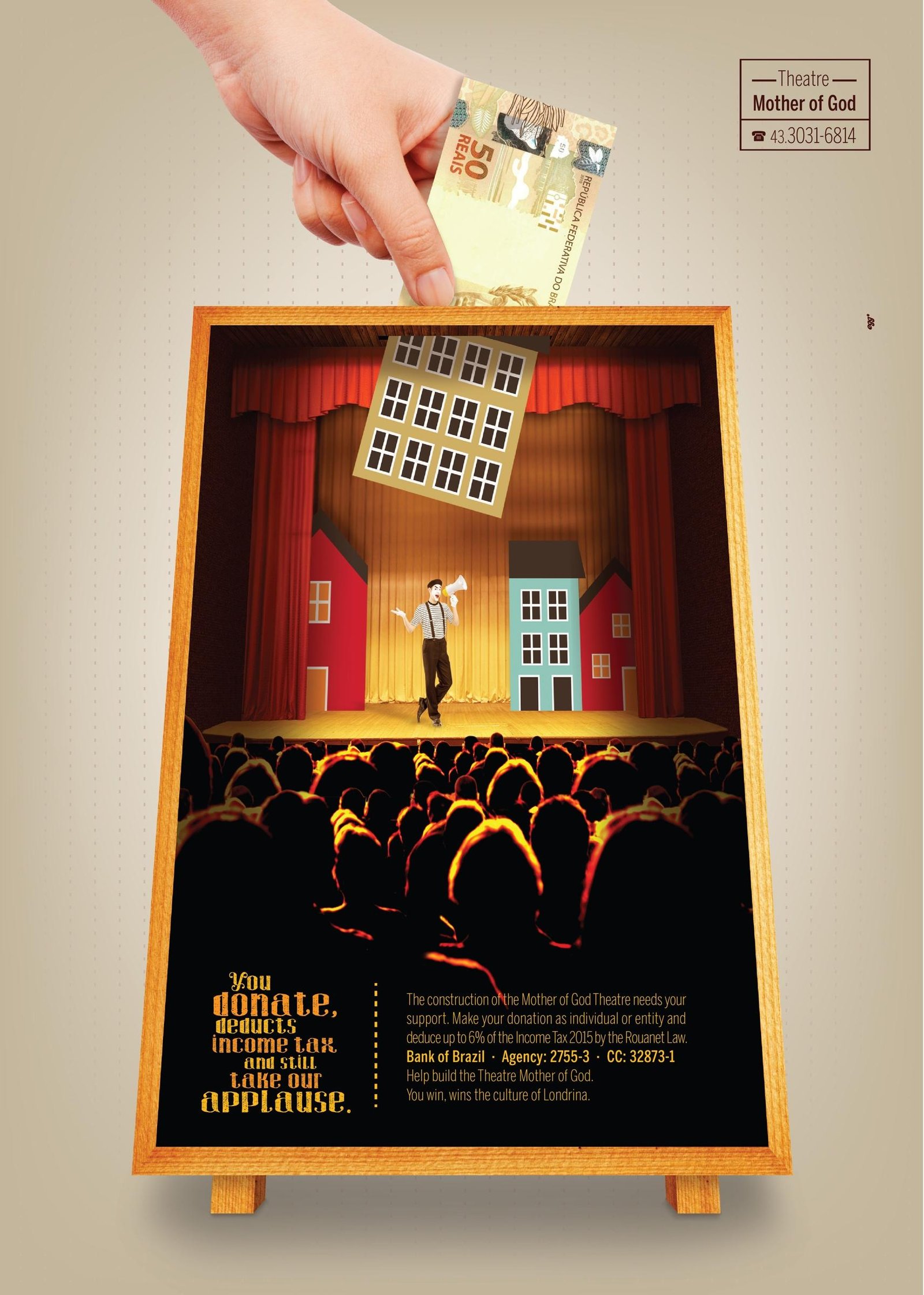 Ajude o Teatro Mãe de Deus