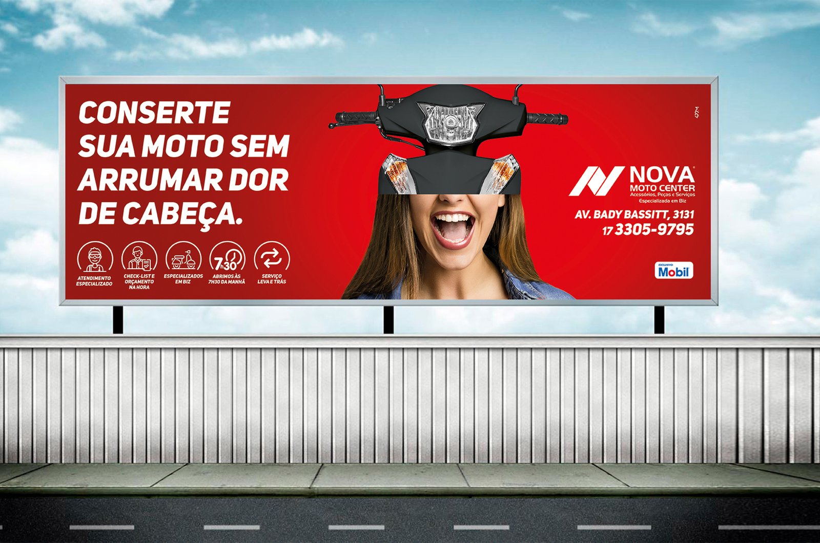 Melhor amiga da sua moto