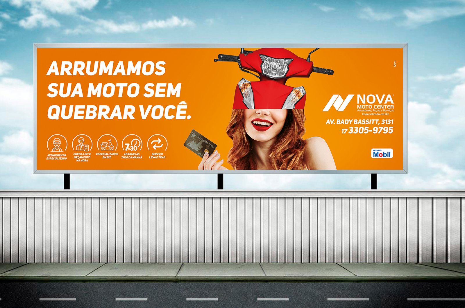 Melhor amiga da sua moto