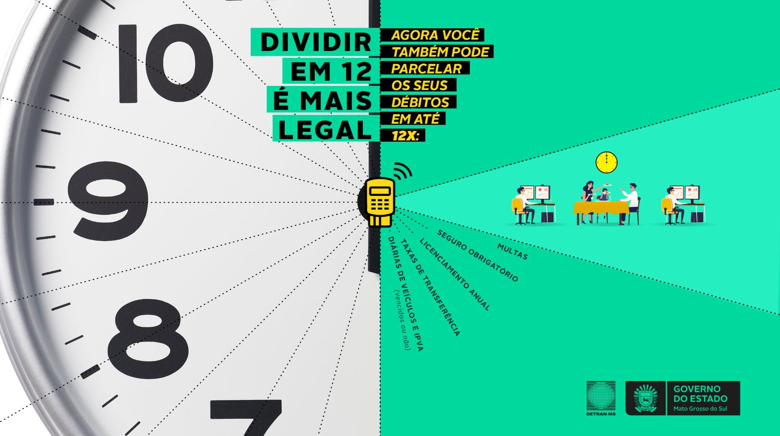 Dividir em 12 é mais legal