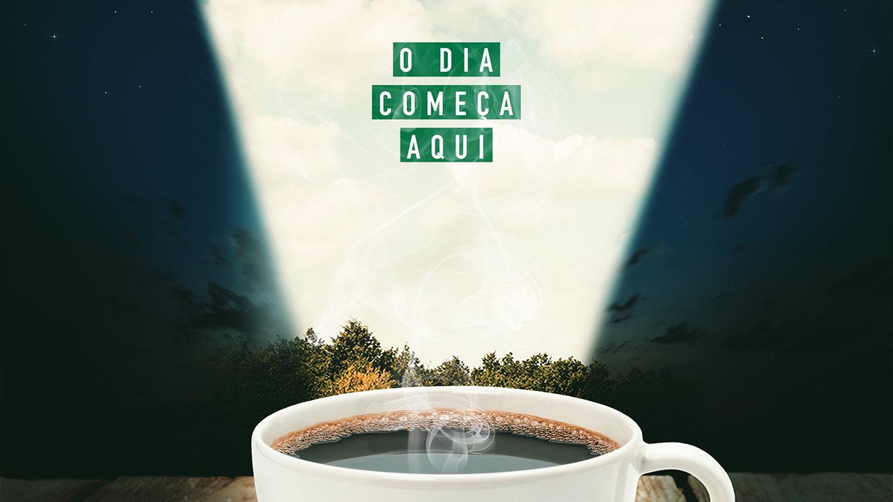 O dia começa aqui