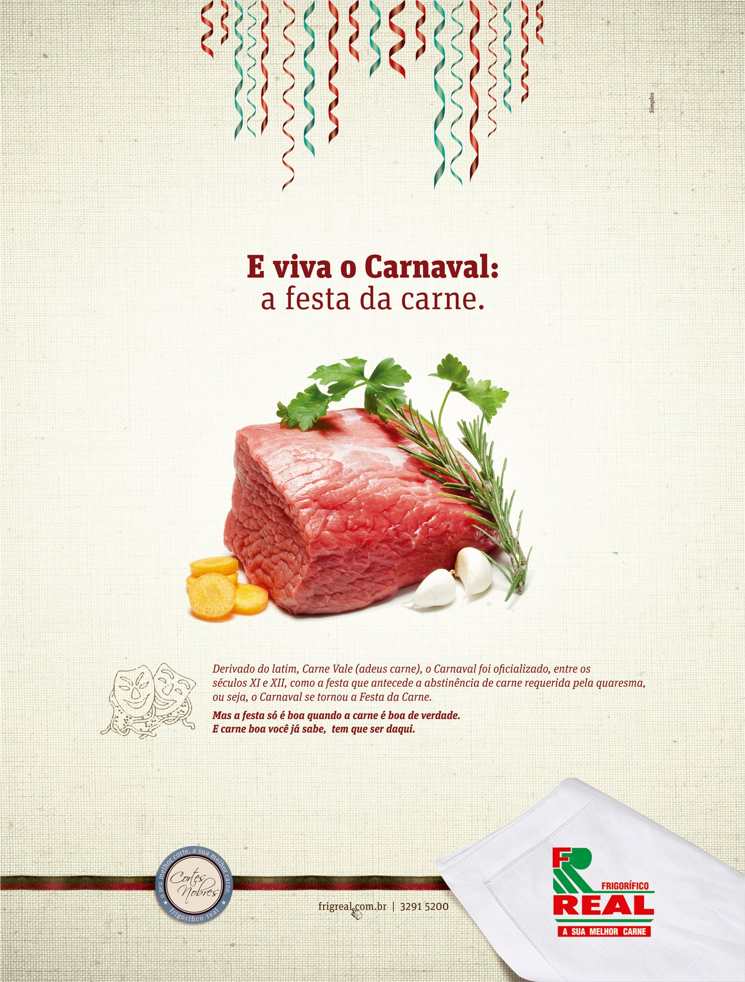 Carne boa de verdade.