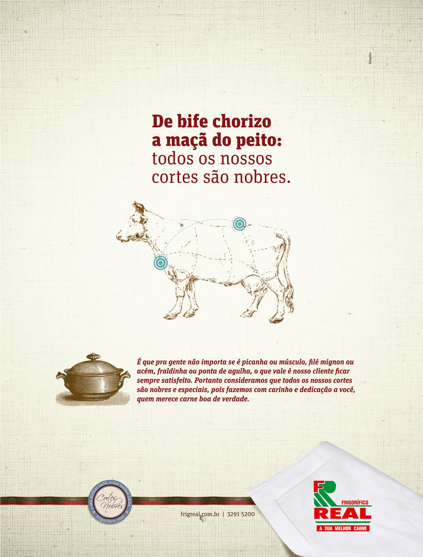 Carne boa de verdade.