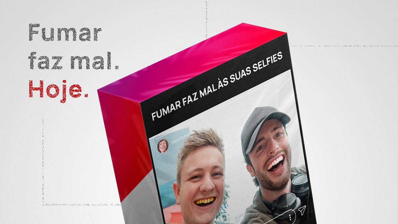 Fumar faz mal. Hoje.