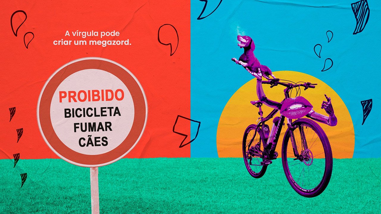 Vírgula errada, situação inusitada.