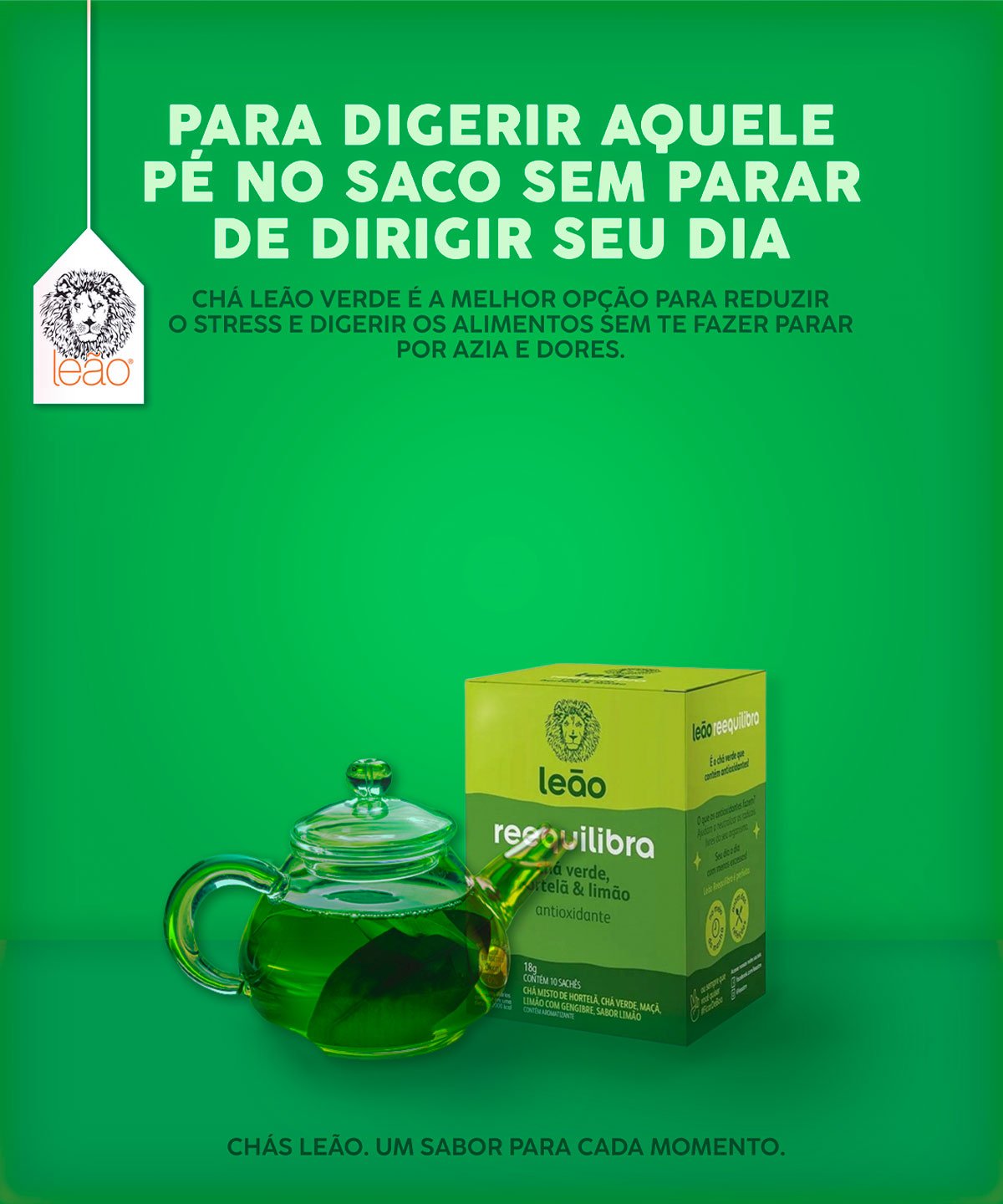 Um sabor para cada momento.